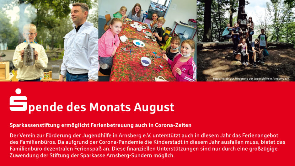 Spende des Monats August