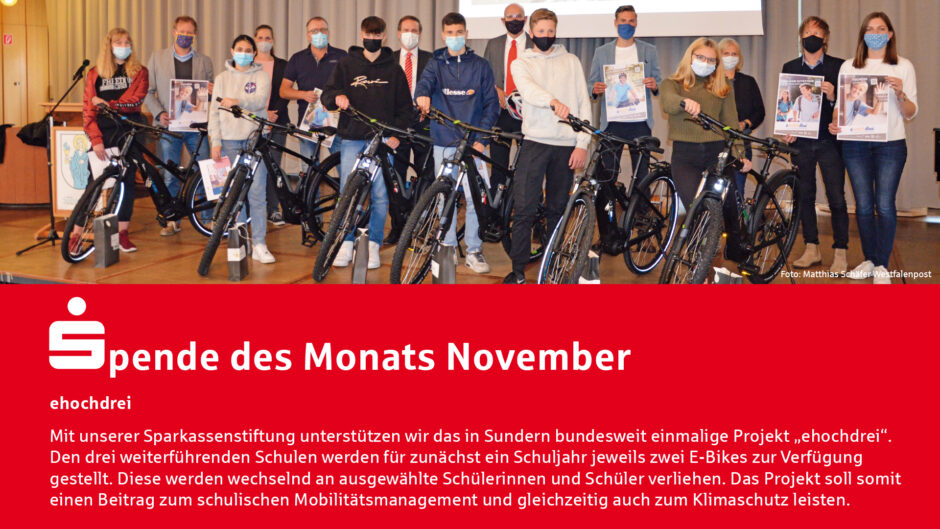 Spende des Monats November