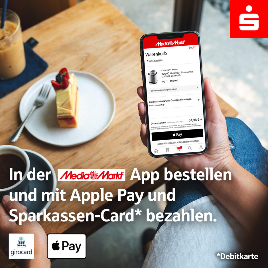 Apple Pay mit der Sparkassen-Card im E-Commerce