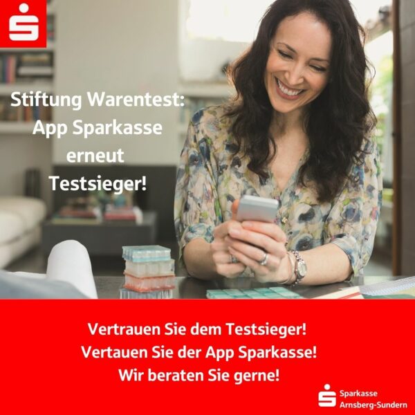 Stiftung Warentest App Sparkasse erneut Testsieger! Der