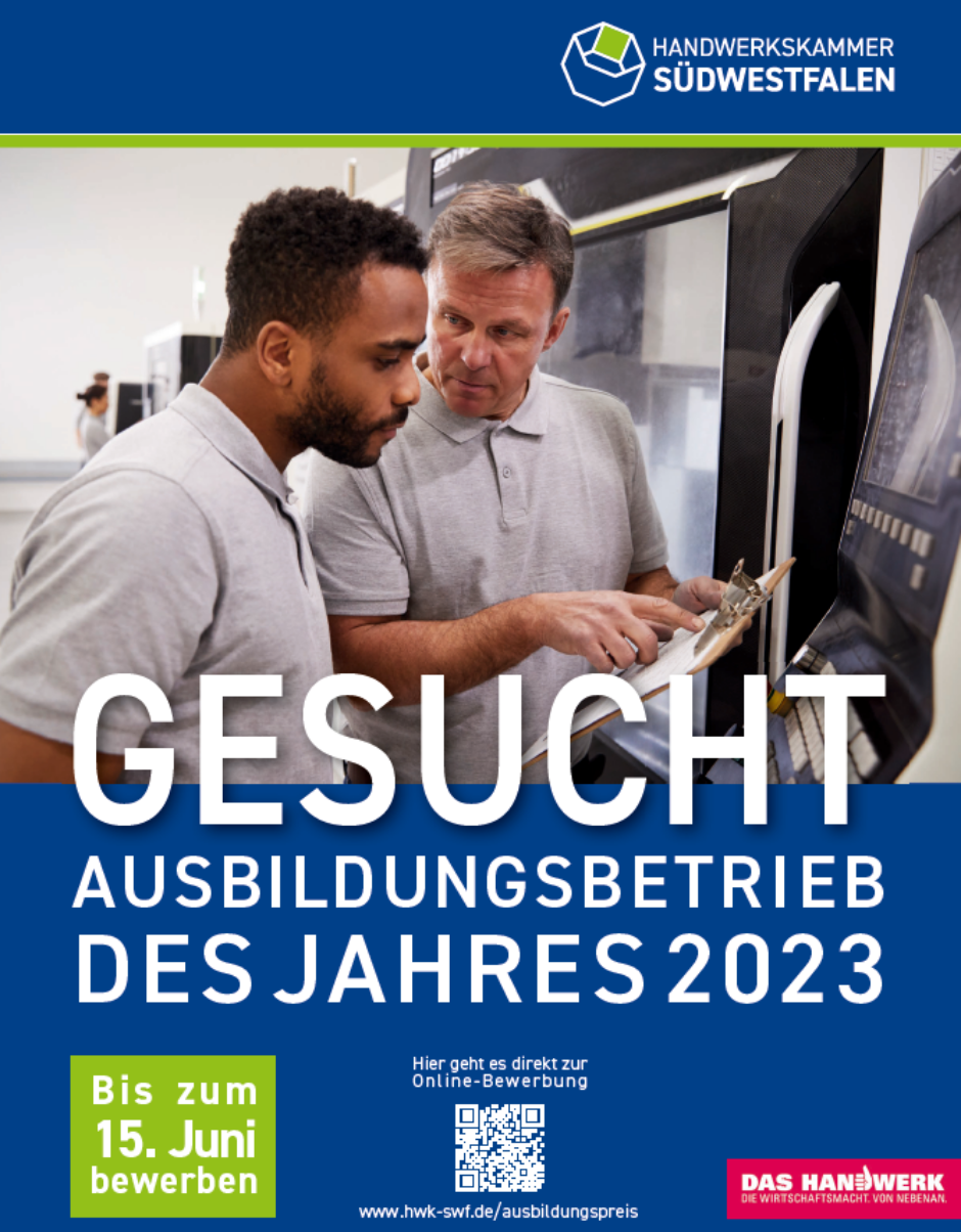 Bewerben und gewinnen: Wer wird Ausbildungsbetrieb 2023?