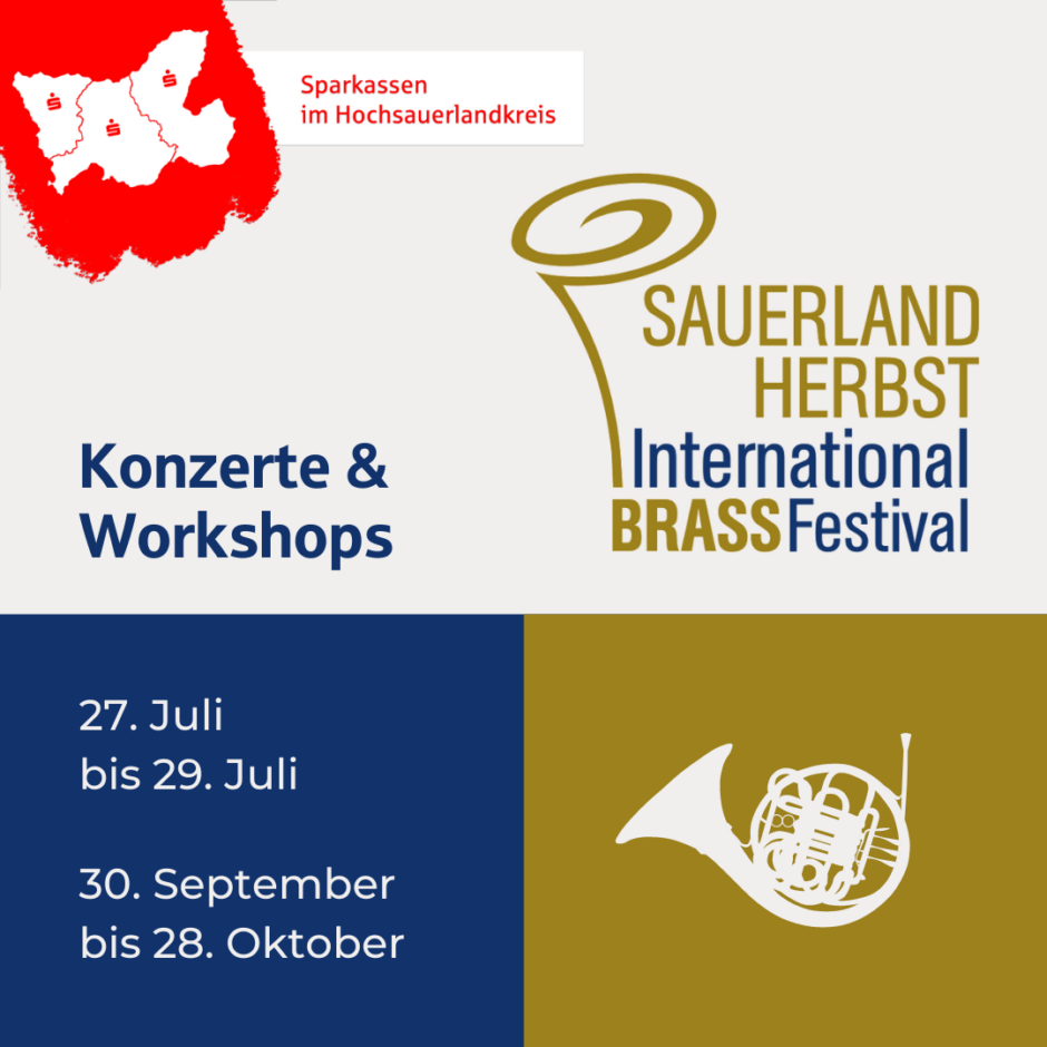 Sauerland-Herbst – Brass Konzert 2023