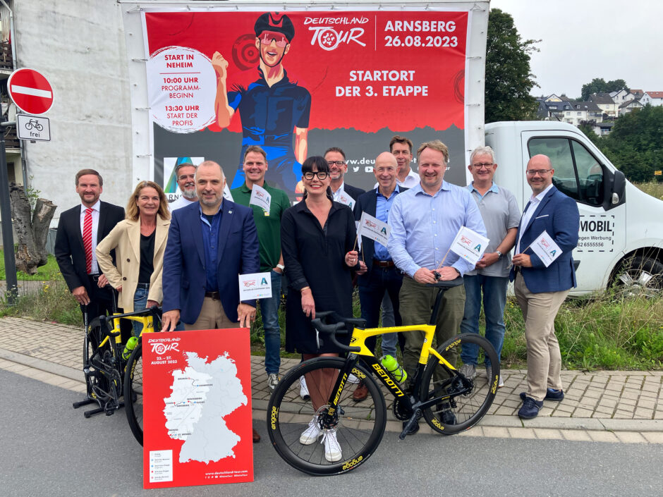 „Deutschland Tour 2023“ mit Etappenstart am 26. August in Arnsberg