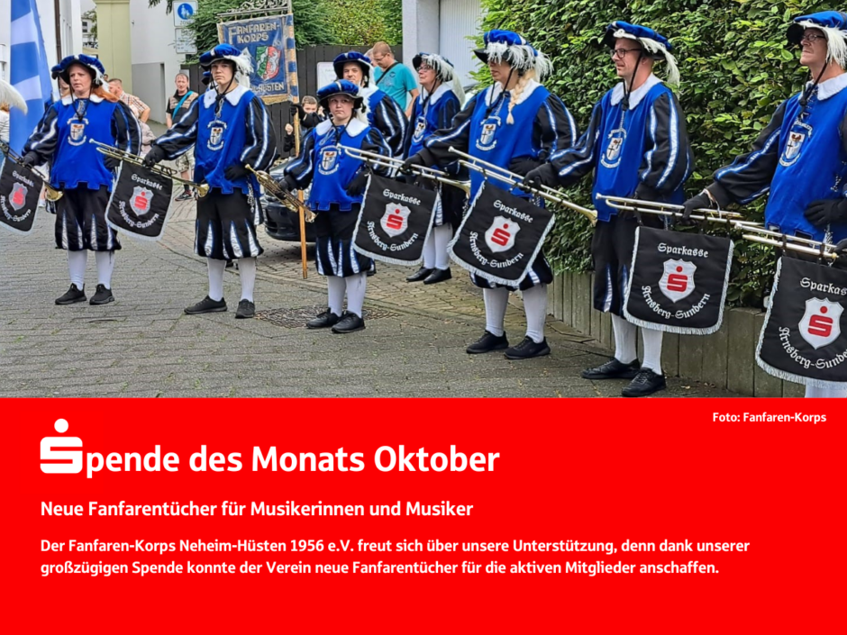 Spende des Monats Oktober