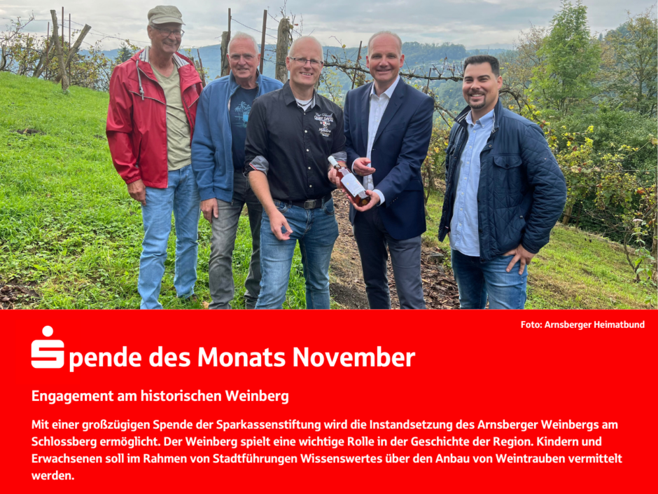 Spende des Monats November