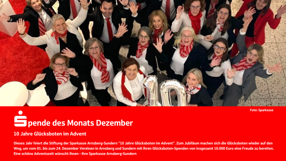 Spende des Monats Dezember